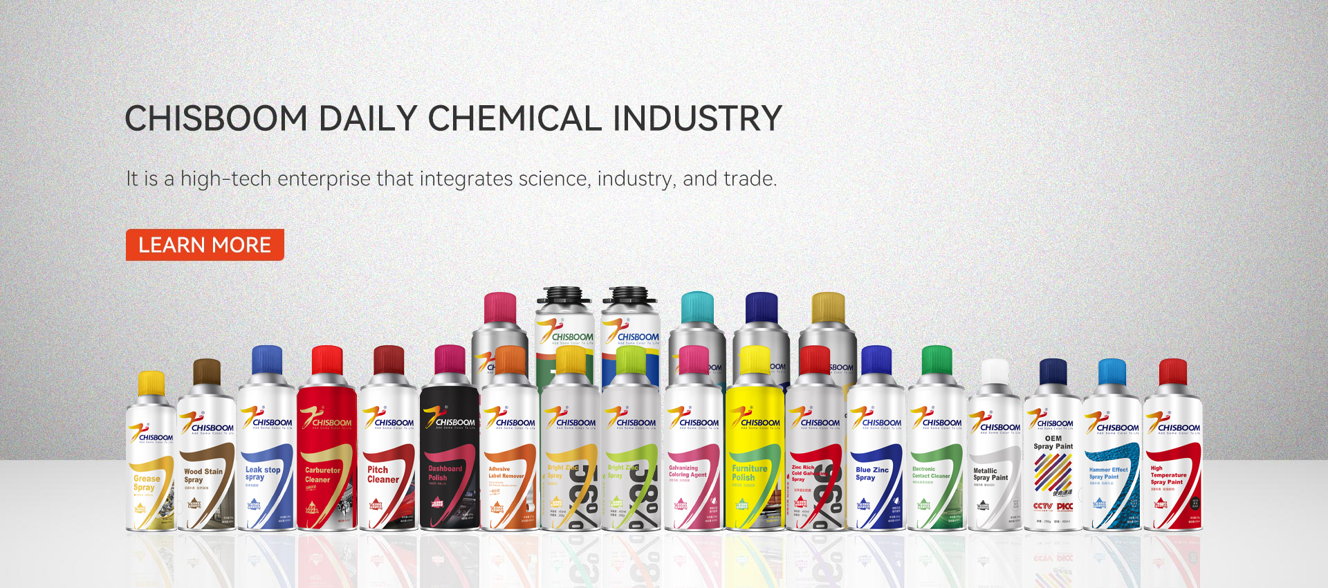 Stol på Aerosol Spray Produsent Chisboom